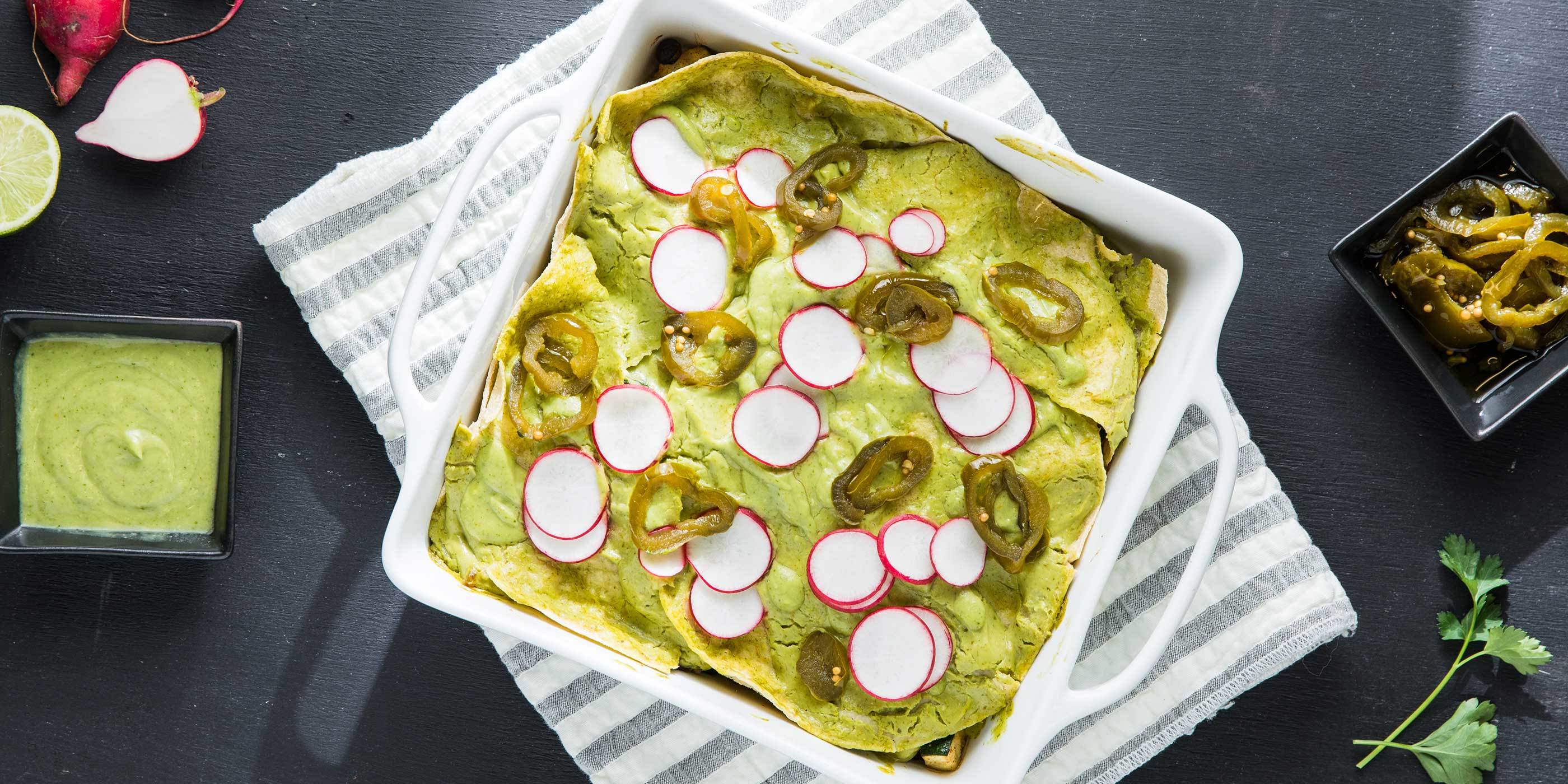 Black Bean Enchilada Bake PlantBased Recipes