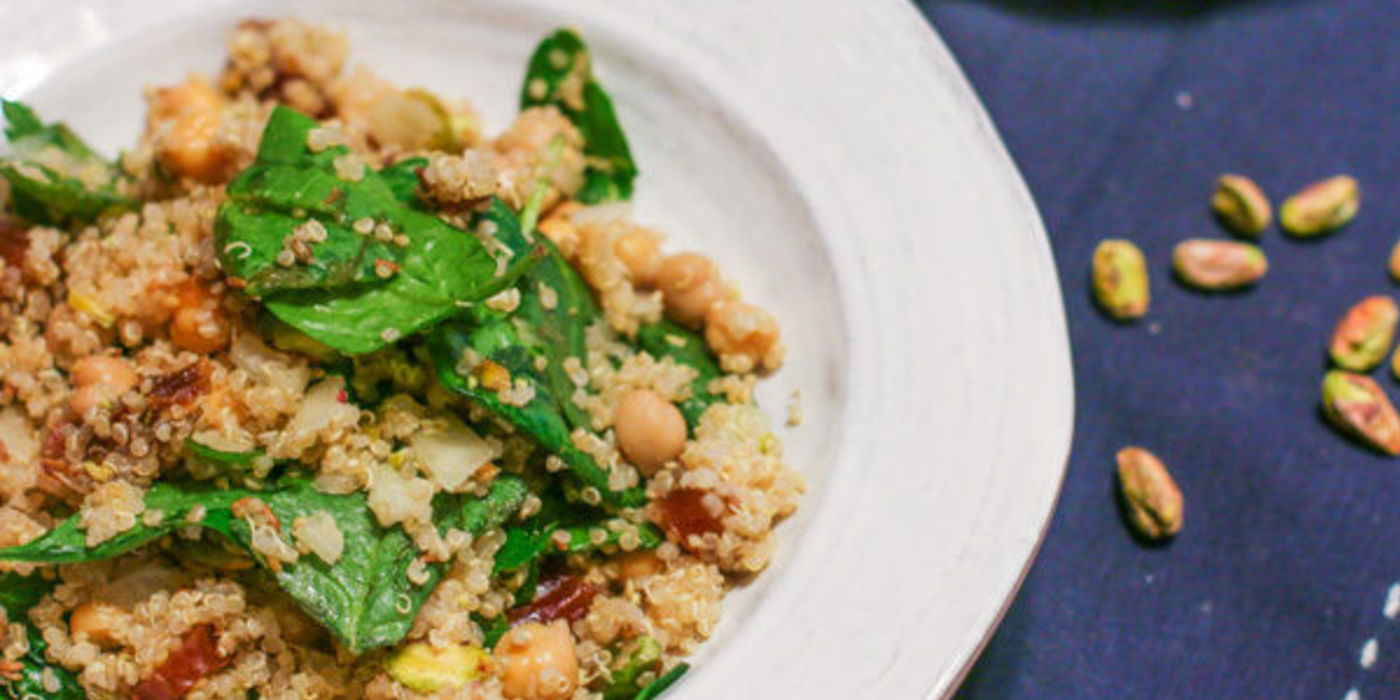 Pistachio Date and Quinoa Salad