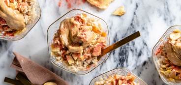 Strawberry Brown Rice Bowls with Banana & Cashew Butter