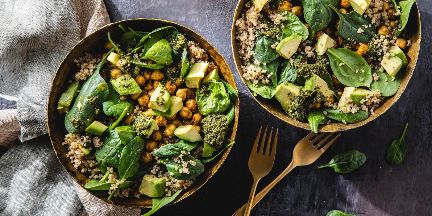 Indian Spiced Chickpea Bowls with Quinoa & Avocado Indian Spiced Chickpea Bowls with Quinoa & Avocado