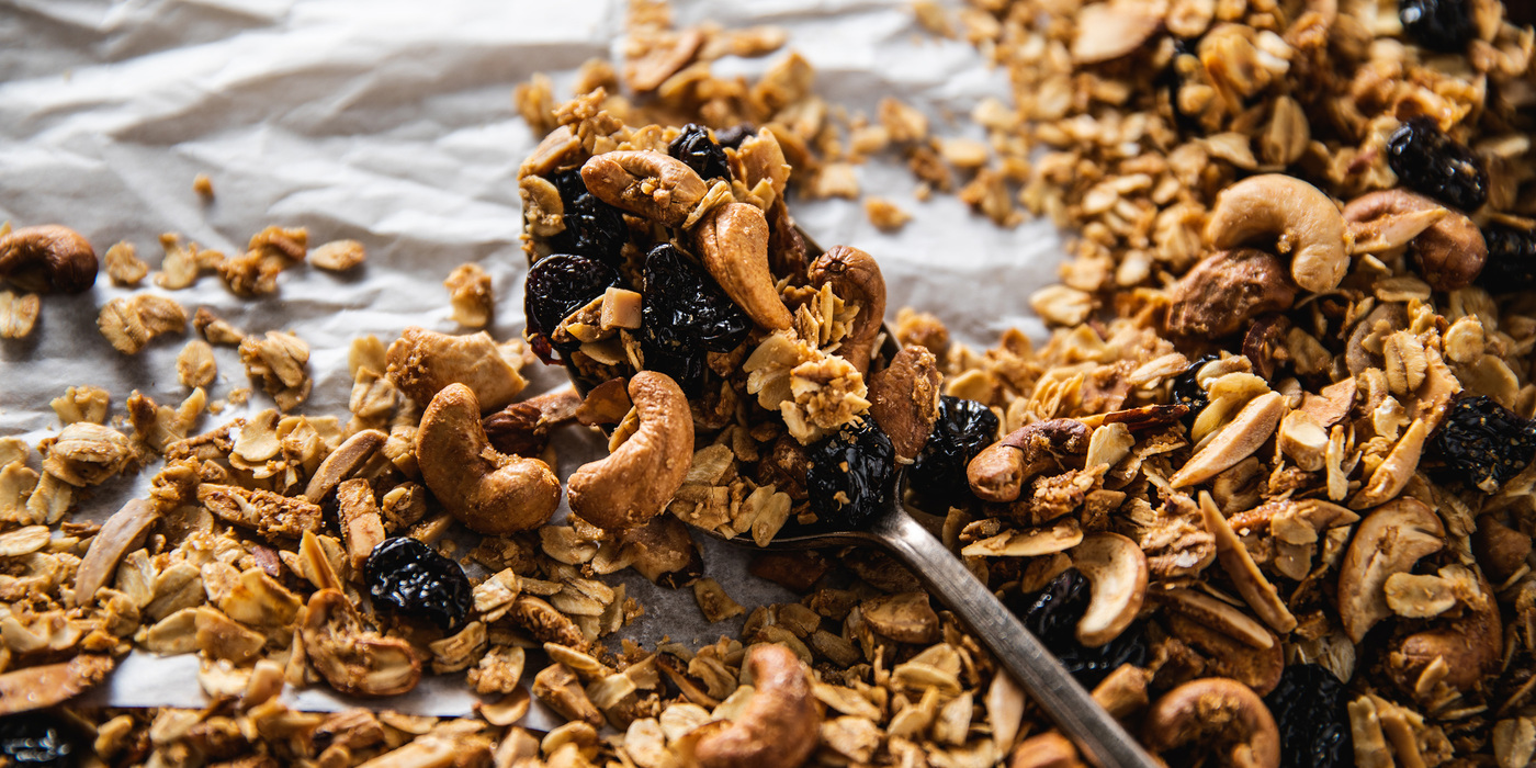 Cashew and Dried Cherry Granola Cashew and Dried Cherry Granola