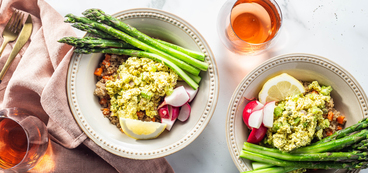 368 173 vegan egglesssaladbowlswithlemonbutterasparagus hero