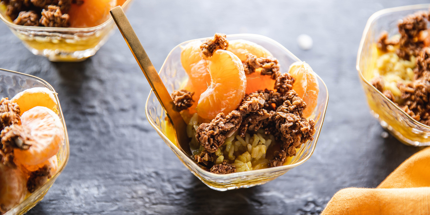 Coconut Turmeric Brown Rice Bowls with Clementines Coconut Turmeric Brown Rice Bowls with Clementines