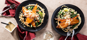 368 173 vegan roastedsweetpotatoeswithspicycashewsauce horizontal