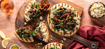 368 173 vegan portobellopizzaswithherbedtofuricotta hero