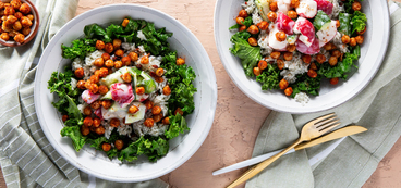 368 173 vegan kashmirichickpeabowlwithyogurtsmashedvegetables horizontal
