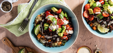 368 173 vegan blackbeanbowlswithcarrotpoblanoquinoa horizontal