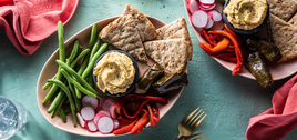 268 126 vegan extras hummusbowlswithstuffedgrapeleaves horizontal
