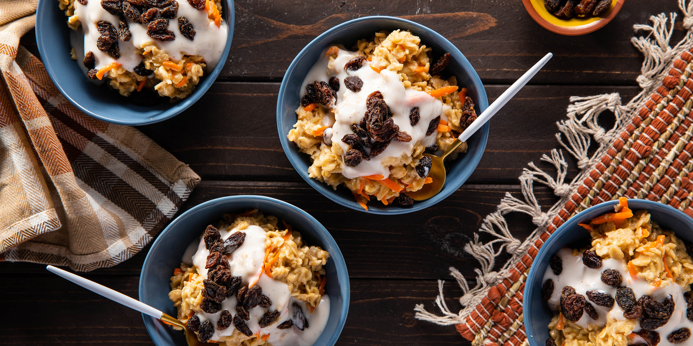 Maple Ginger Overnight Oats with Shredded Carrot & Cinnamon Maple Ginger Overnight Oats with Shredded Carrot & Cinnamon