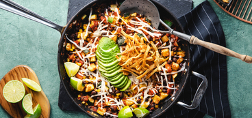 368 173 vegan fiestaenchiladaskillet horizontal