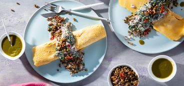 368 173 vegan chickpeacrepeswithspinachyogurtraita horizontal