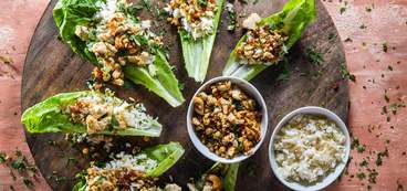 368 173 vegan taiwanese tofu lettuce cups with dates gingered jasmine rice hero 1