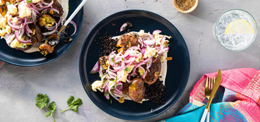 368 173 vegan crispybombaypotatoeswithcilantrocauliflowersalad horizontal