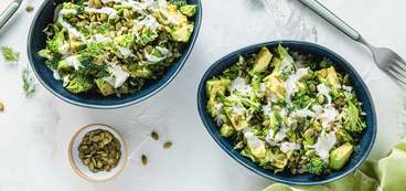 368 173 vegan green goddess bowls with broccoli ranch dressing horizontal