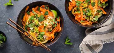 368 173 spicy red curry coconut noodles with bok choy carrots hero