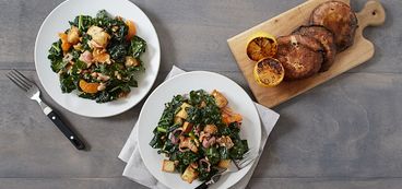 368 173 a617 bfbc vegan winter panzanella with seared portabella steaks hero