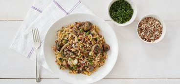 368 173 4f8f ae01 vegan wholewheat fusilli with mushrooms fennel and pecans hero