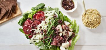 368 173 ef91 a15a vegan winter nicoise salad with cashew split pea pate hero