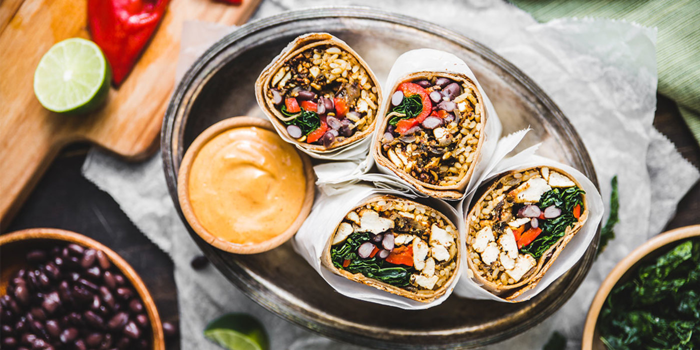 Loaded Burritos with Tofu “Chorizo” and Spanish Rice Loaded Burritos with Tofu “Chorizo” and Spanish Rice