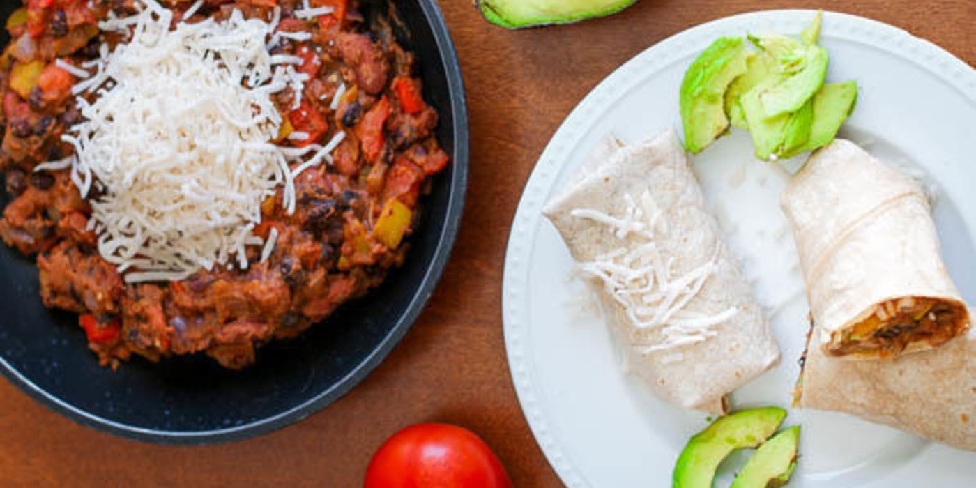 Three Bean Burritos
