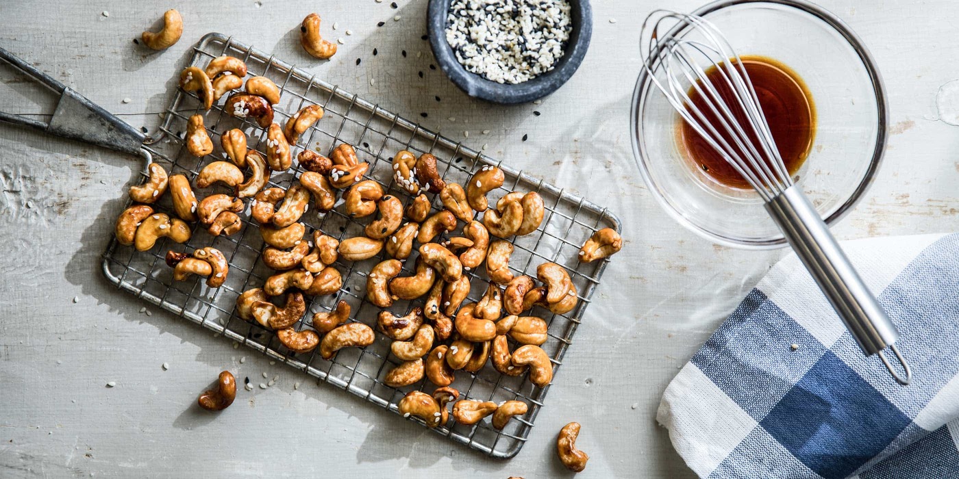 Sesame Tamari Cashews Sesame Tamari Cashews