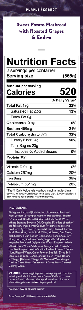 Nutrition Ingredients Grape Nuts