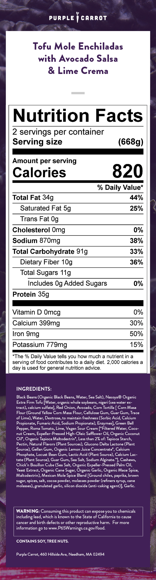 Tofu Mole Enchiladas PlantBased Recipes