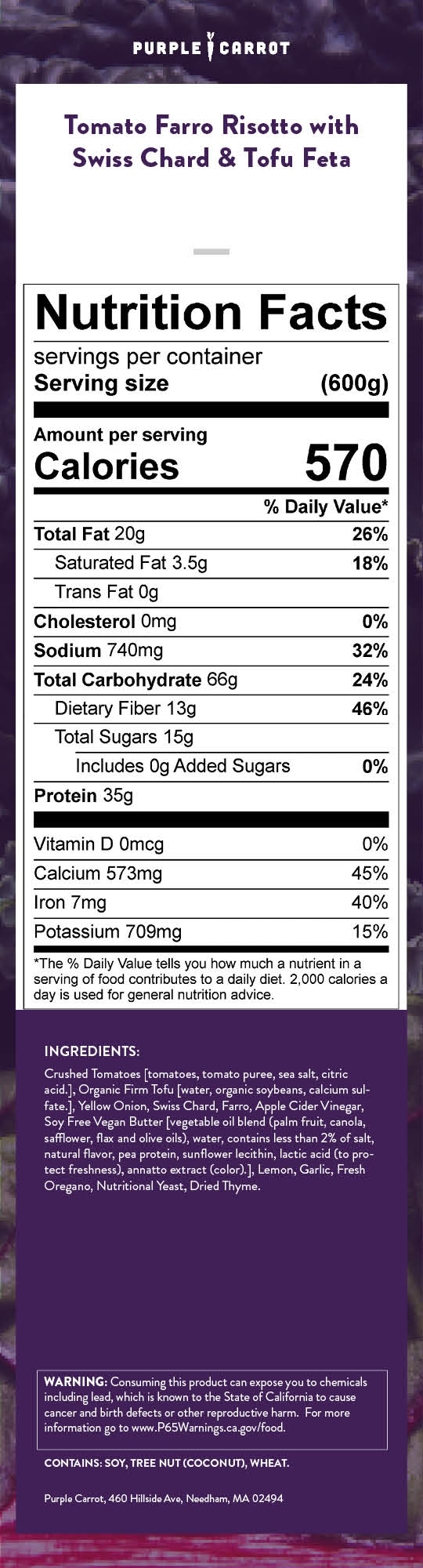 Tomato Farro Risotto PlantBased Recipes