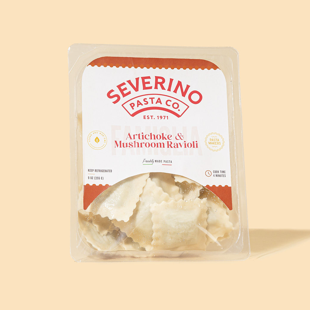 Artichoke & Mushroom Ravioli