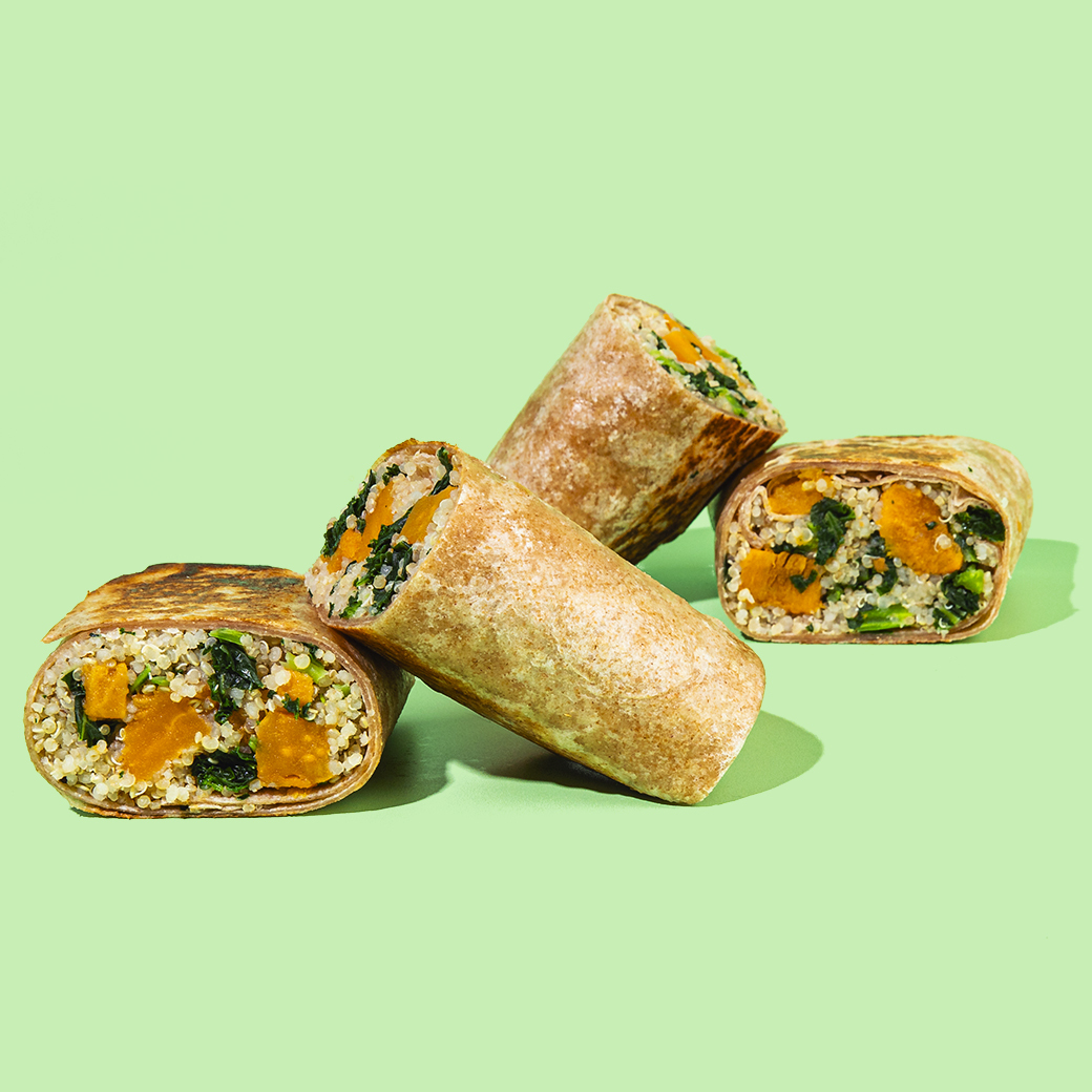 Sweet Potato Burrito Duo