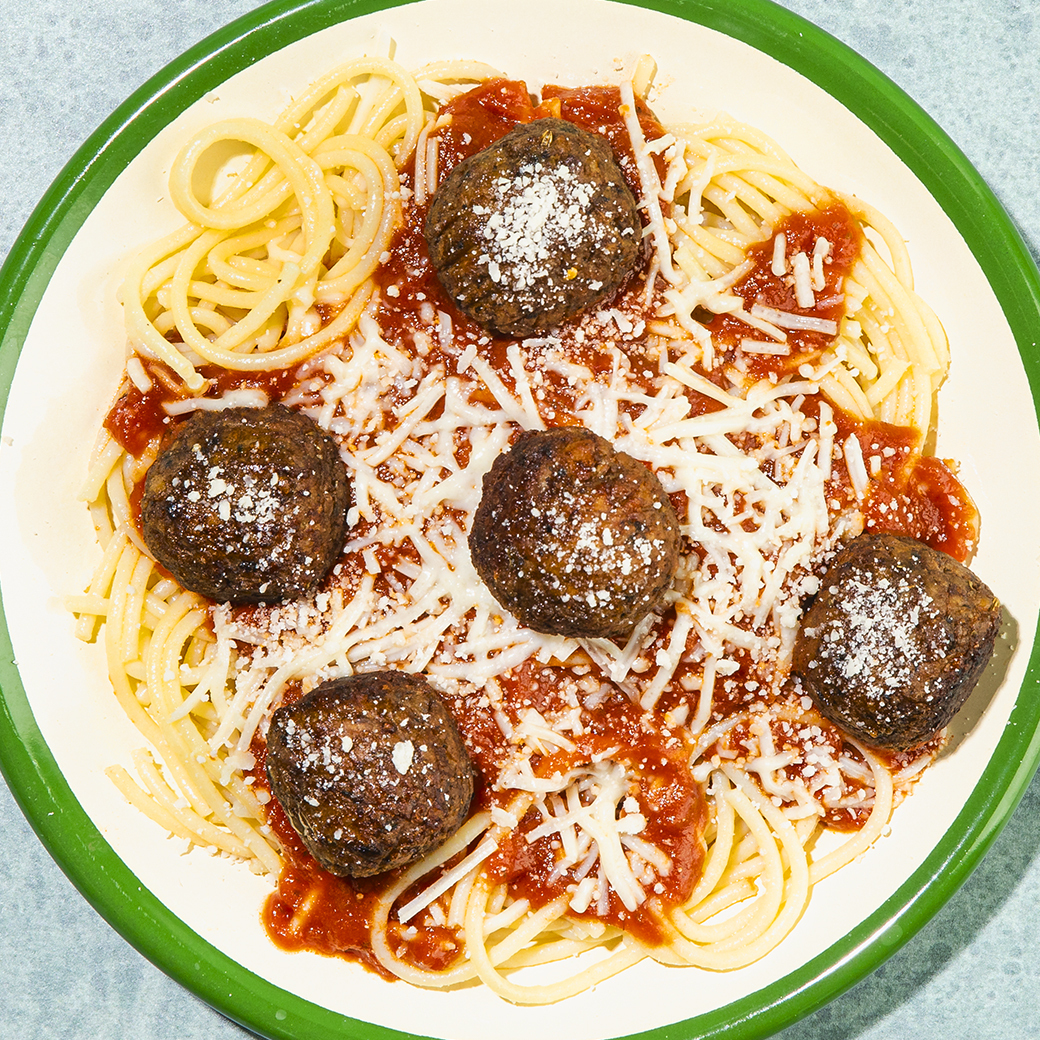 Spaghetti & "Meatballs"