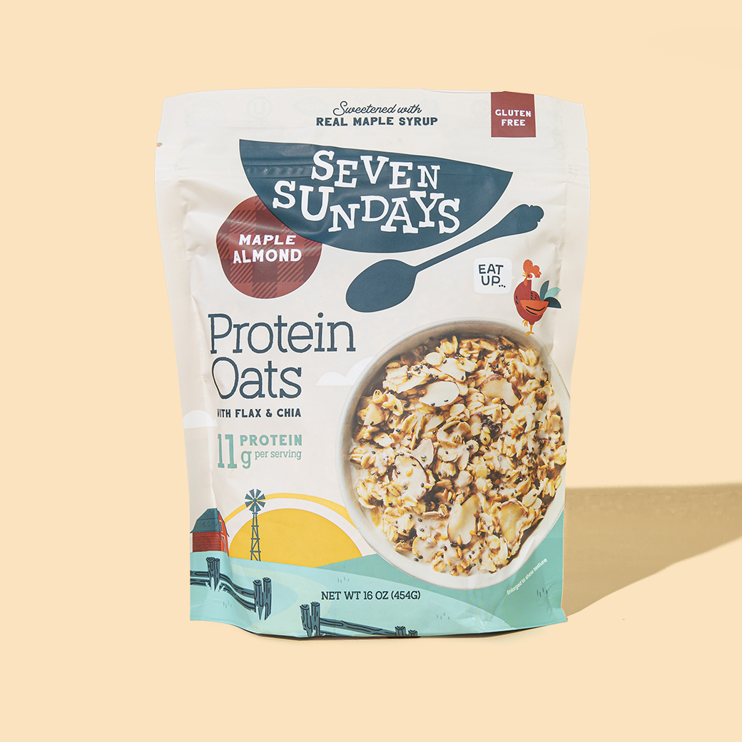 Maple Almond Protein Oats