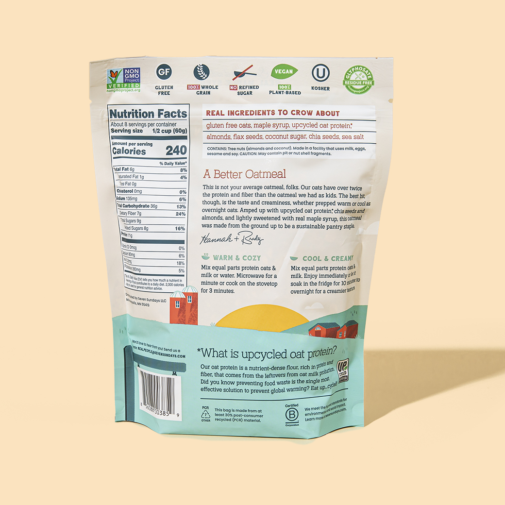 Maple Almond Protein Oats