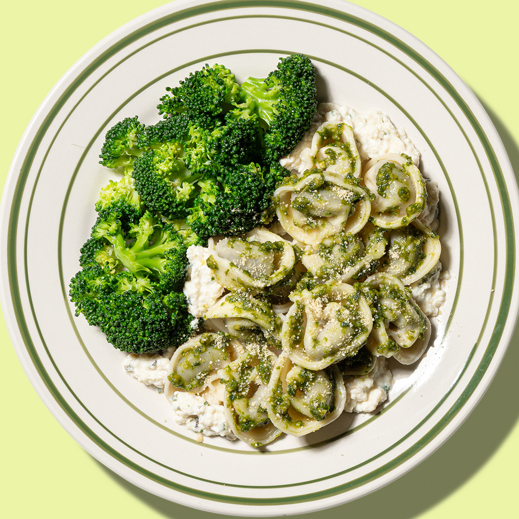 Portobello-Stuffed Tortellini