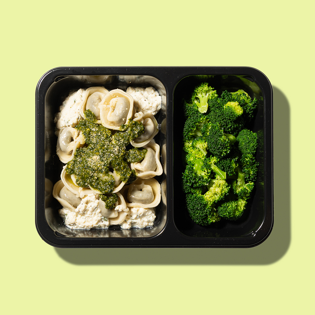 Portobello-Stuffed Tortellini