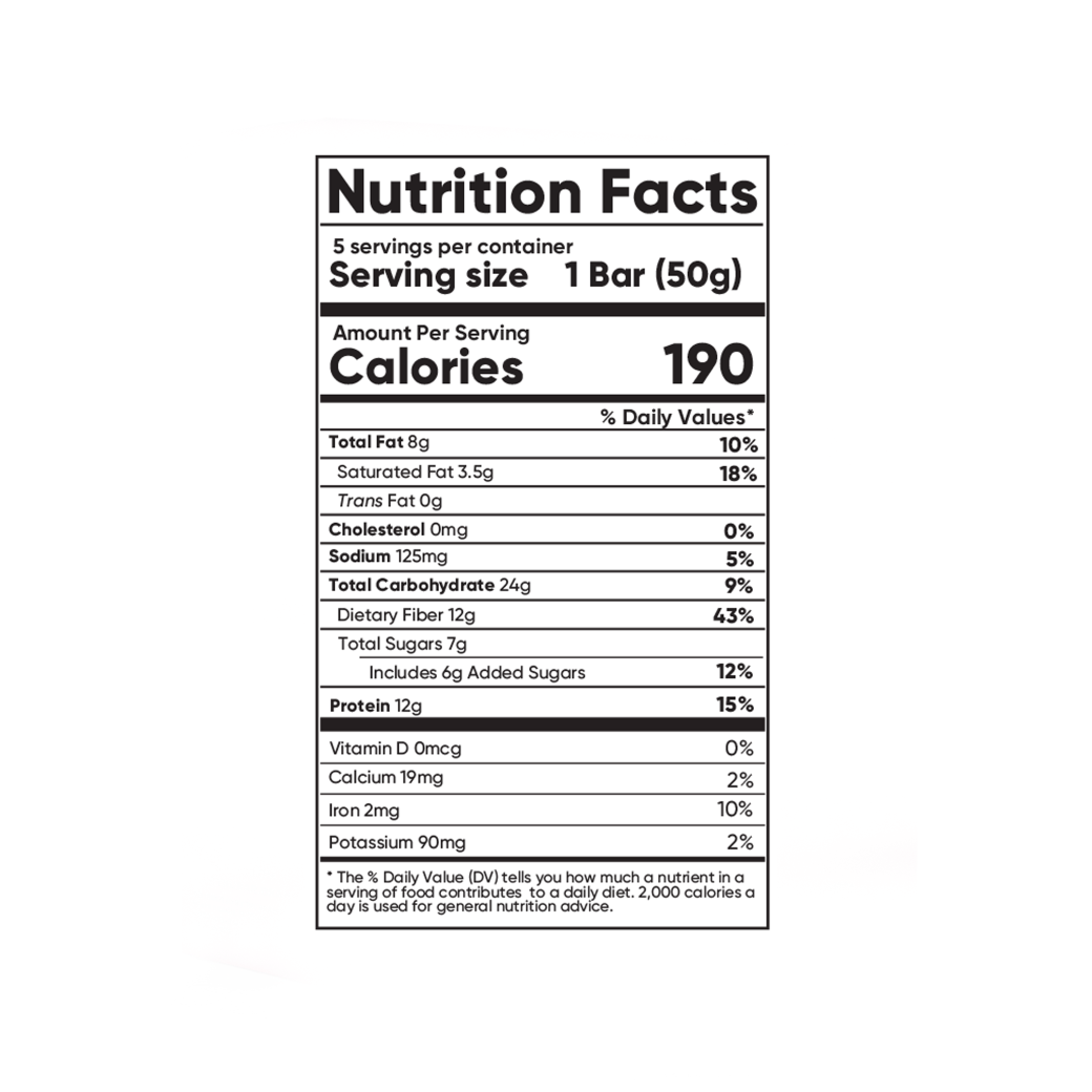 Nutrition Label