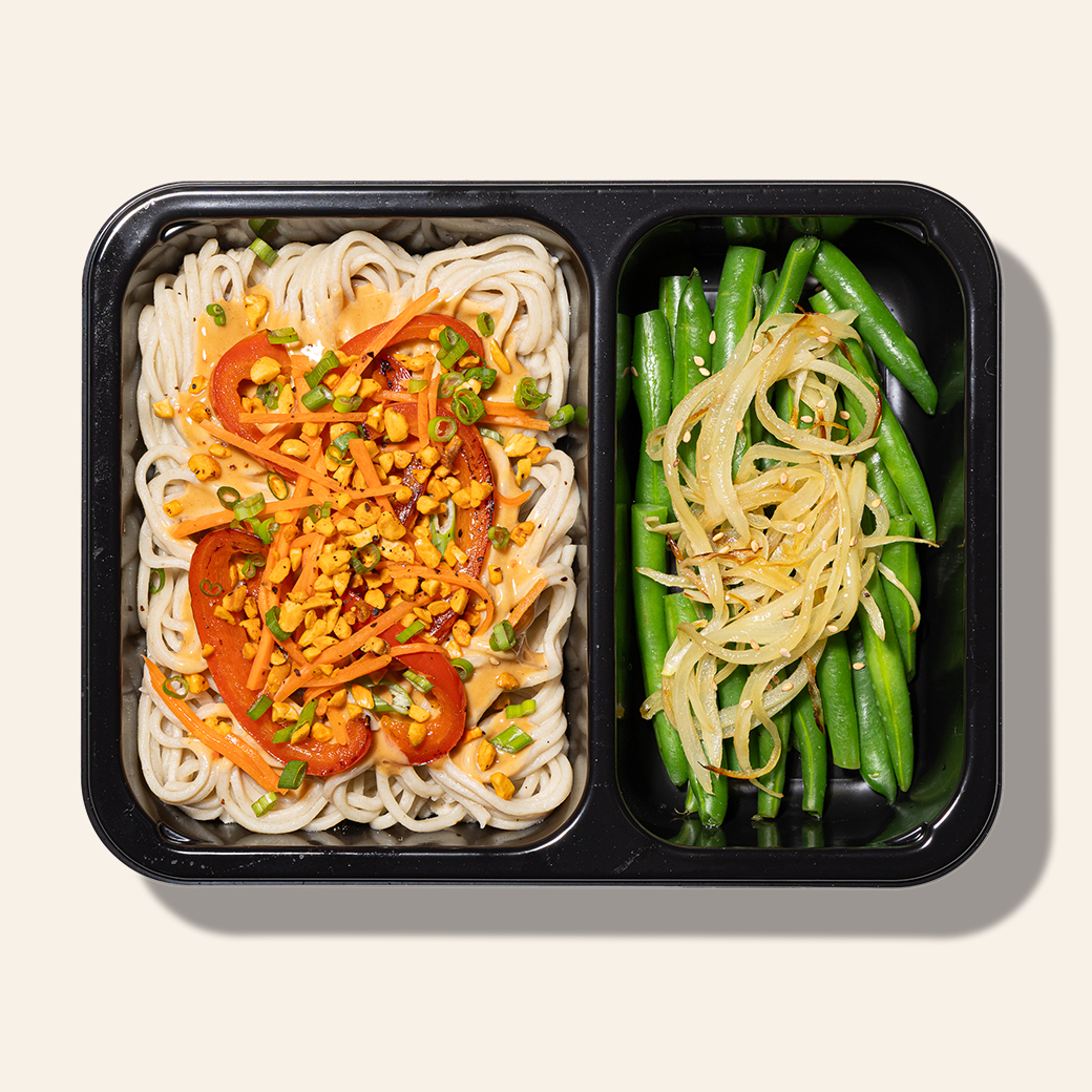 Warm Peanut Noodles