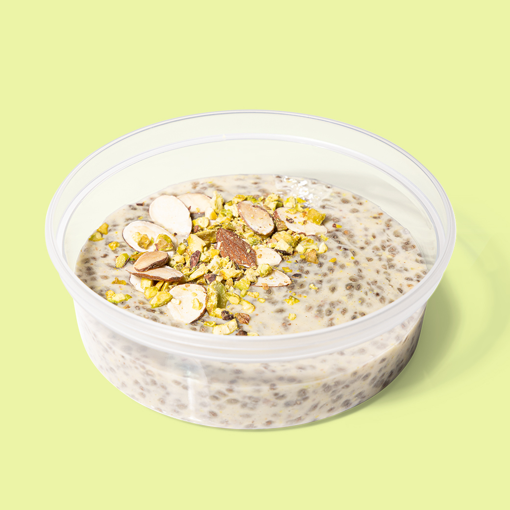 Pistachio Cream Chia Pudding