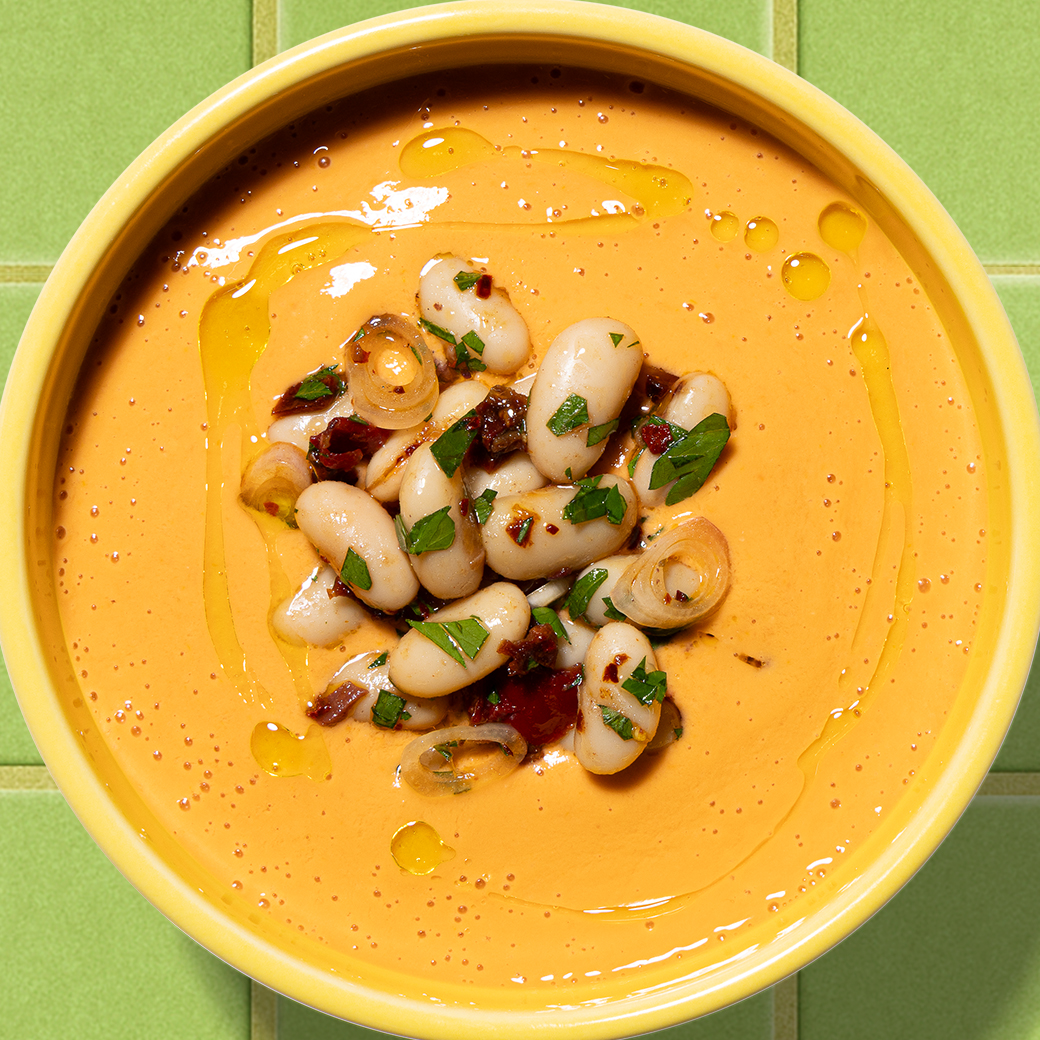 Cherry Tomato Gazpacho