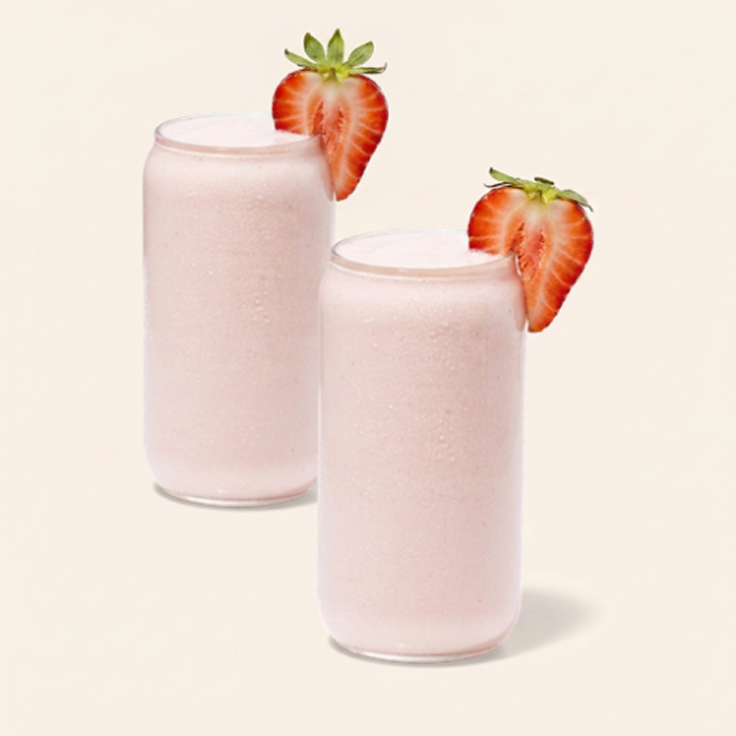 Banana Berry Protein Boost Smoothies