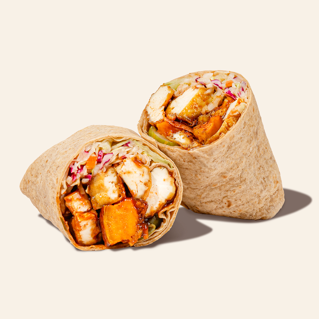 BBQ Tofu Wraps